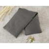 Bucky Linen Hot/Cold Body Wrap, Natural Buckwheat Seed Filling, Hypoallergenic, Gray - 2 of 4