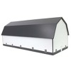 1/64 White & Gray 60ft x 120ft Wooden Dairy Barn with Milk House STA-221 - 3 of 4