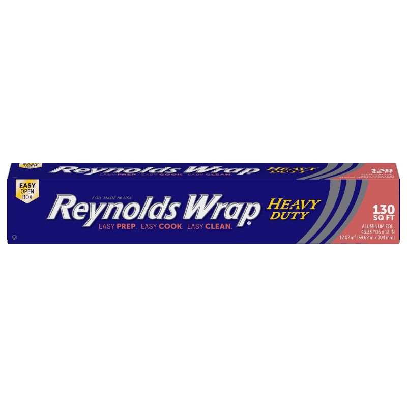 Reynolds Wrap Heavy Duty Aluminum Foil - 130 sq ft, 1 of 9