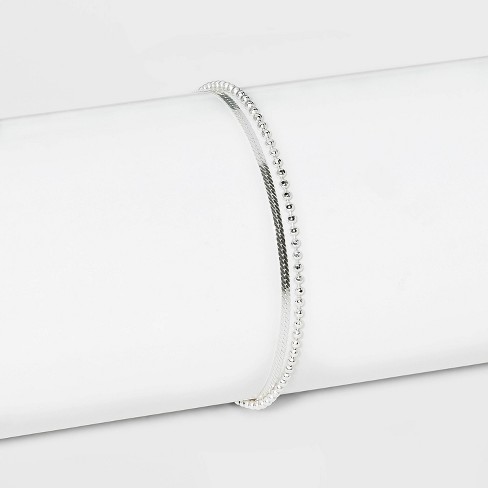 Snake Chain Bracelet (Silver)