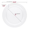 Smarty Had A Party Clear Economy Round Plastic Dinnerware Value Set - 120 Sets - 3 of 4