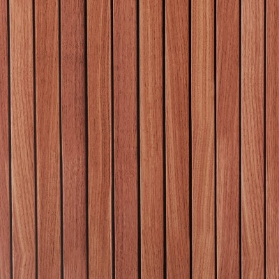 Slatted Wood Wallpaper Walnut - Threshold&#8482;