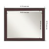 Amanti Art Grand Narrow Beveled Framed Bathroom Vanity Wall Mirror - 3 of 4