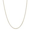 Black Bow Jewelry 1.3mm 14k Yellow Gold Solid Box Chain Necklace - 3 of 4