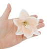 Unique Bargains Women's Simulated Flower Duckbill Clip 2 Pcs - 4 of 4