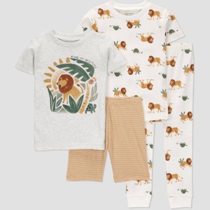 Carter's Just One You® Toddler Boys' 4pc Snug Fit Pajama Set - 1 of 3