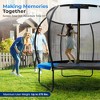 SereneLife Outdoor Trampoline with Net Enclosure - 4 of 4