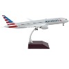 Boeing 787-9 Commercial Aircraft with Flaps Down "American Airlines" Silver 1/200 Diecast Model Airplane by GeminiJets - 2 of 4