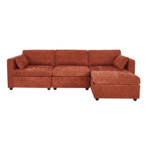 MyDepot Modern Sectional Sofa 4 Seater L Shape for Living Room - 1 of 4