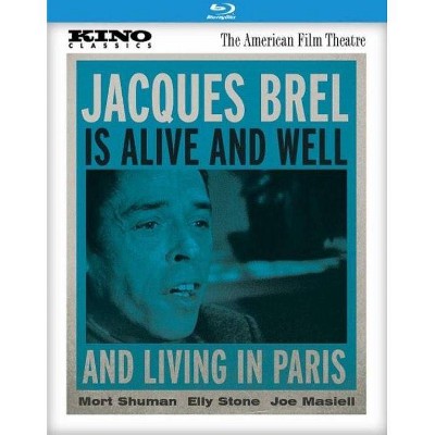 Jacques Brel Is Alive & Well & Living In Paris (Blu-ray)(2018)