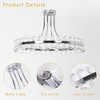Maxax 24" Glam Crystal Chandelier - 2 of 4