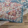 Hauteloom Hemingbrough Red&Blue Medallion Rug - 4 of 4