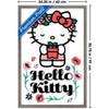 Trends International Hello Kitty: 21 Spring Cleaning - Kitty With Plant Framed Wall Poster Prints - 3 of 4