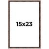 PosterPalooza | 15x23 Bamboo Picture Frame, UV Acrylic, 4 Finishes - Brown, Black, Gold, and Natural - 2 of 4