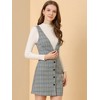 Checker Suspender Dress