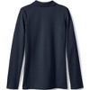 Lands' End School Uniform Kids Long Sleeve Feminine Fit Mesh Polo Shirt - 3 of 3