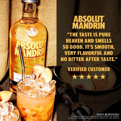 Absolut Mandarin Vodka - 375ml Bottle