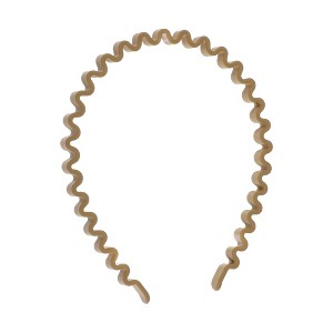 Unique Bargains Women's Classic Elegant Frosted Headband 5.51"x4.72" 1 Pc - 1 of 4