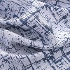 RT Designers Collection Luca Jacquard Grommet Curtain Panel Pair 36" x 84" Navy - 3 of 4