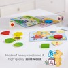 HABA My Very First Games – Teddy’s Colors & Shapes Educational Games & Toddler Activities with Wooden Pieces for Learning Colors, Shapes & Turn-Taking - 3 of 4