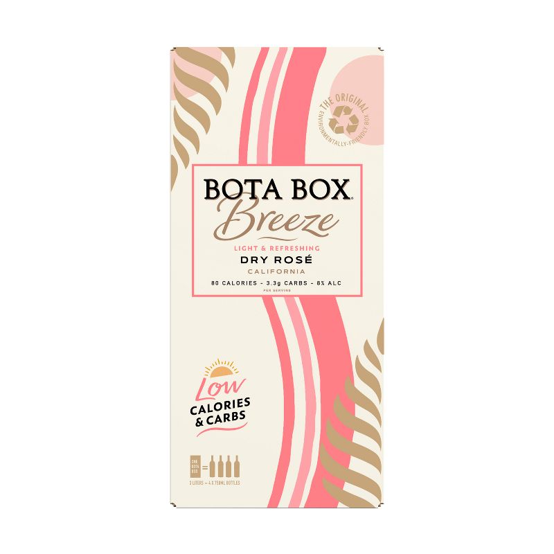 Bota Box Breeze Ros&#233; Wine - 3L Bottle, 1 of 8