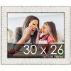 PosterPalooza | Ornate White Picture Frame - UV Acrylic, Backing Board, Hanging Hardware Included - 2 of 4
