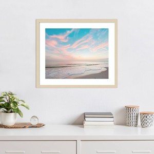 Amanti Art Cotton Candy Sky by Graffi*tee Studios Wood Framed Wall Art Print - 1 of 4