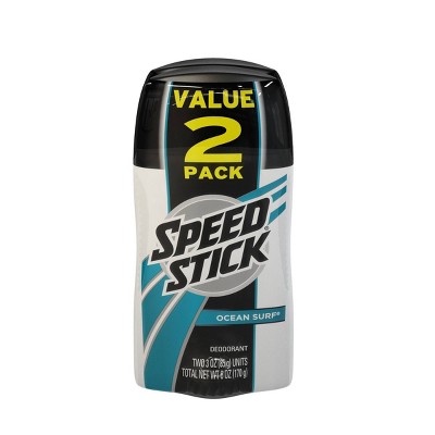 Speed Stick Aluminum Free Men's Deodorant - Ocean Surf - 3oz/2pk