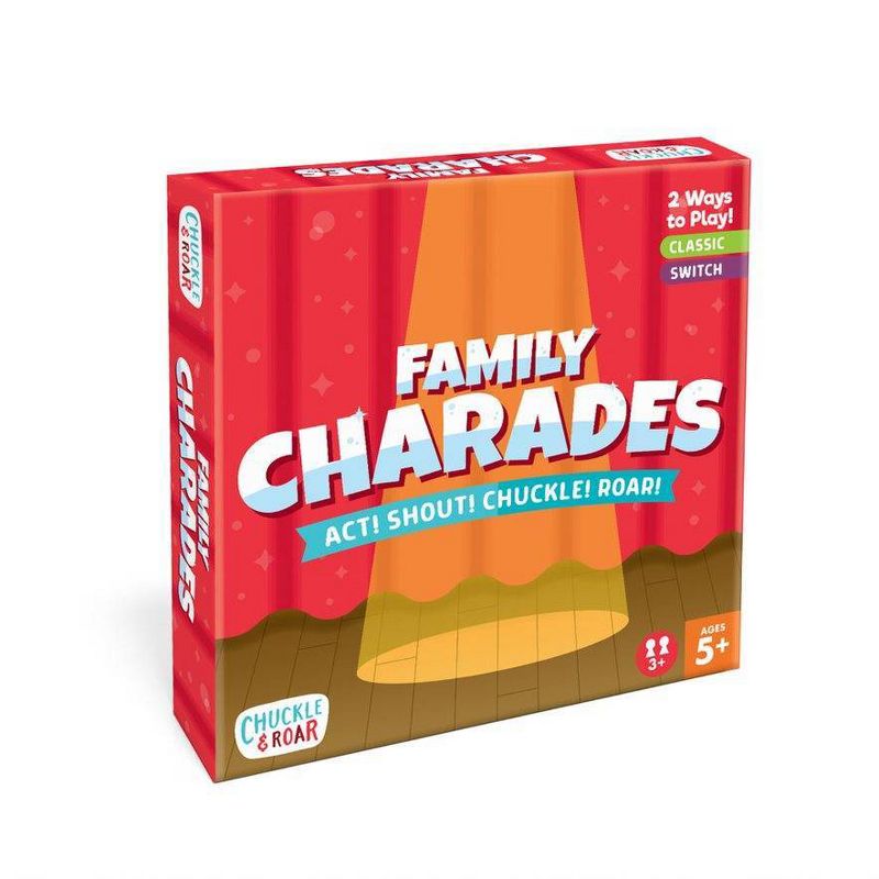 Chuckle &#38; Roar Family Charades Game, 1 of 7