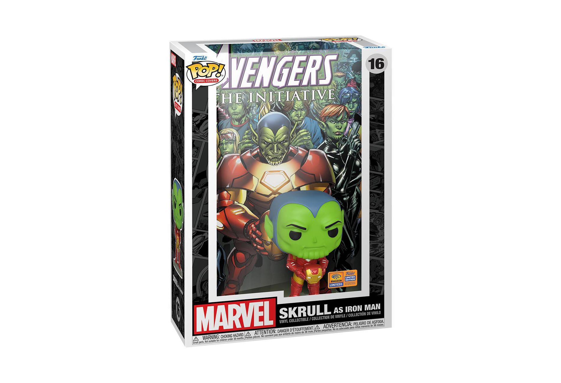 Funko POP! Comic cover: Marvel - Skrull as Iron Man