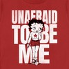 Women's Betty Boop Unafraid to Be Me T-Shirt - 2 of 4