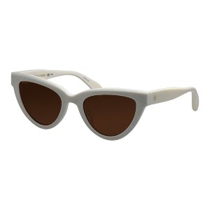 Rag & Bone RNB 1072/S VK6 Womens Cat Eye Sunglasses White 52mm - 1 of 3