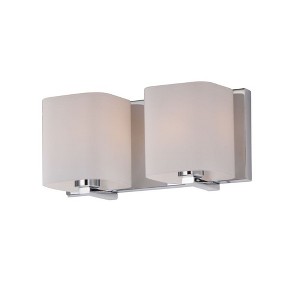 Maxim Lighting Wrap 2 - Light Vanity in  Polished Chrome - 1 of 4