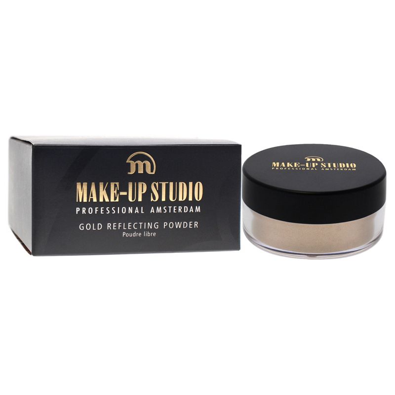 Gold Reflecting Powder Highlighter - Natural by Make-Up Studio for Women - 0.52 oz Highlighter, 4 of 8