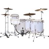 Slingerland Radio King 4-Piece Shell Pack With 24" Bass Drum & Snare Drum White Marine Pearl - 2 of 4