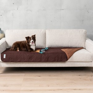 PetAmi Waterproof Dog Bed Couch Cover, Pet Cats Sofa Furniture Protector, Anti-Slip Soft Washable Blanket - 1 of 4
