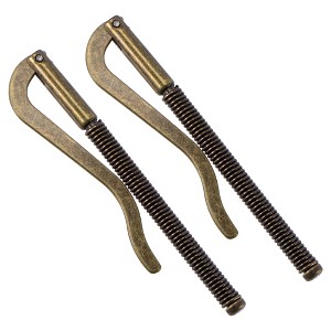 Unique Bargains Alloy Storage Clips for Food Bag Sealing Paper File Photo 2 Pcs - 1 of 4