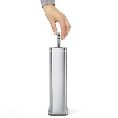 Brushed Stainless Steel UV-C Phone Sanitizer Station