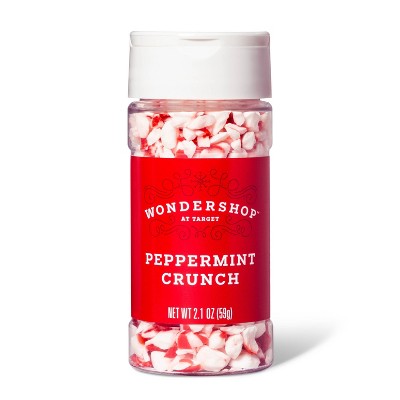 Holiday Peppermint Crunch Sprinkles - 2.1oz - Wondershop™