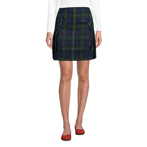 Plaid skirt lands end hotsell