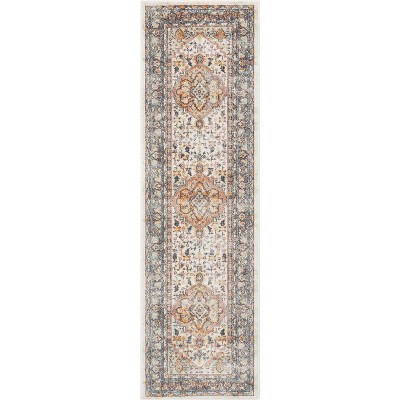 Well Woven Cameo Bohemian Vintage Soft Oriental Medallion Area Rug