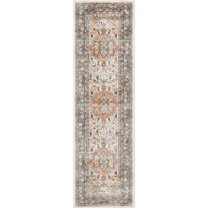 Well Woven Cameo Bohemian Vintage Soft Oriental Medallion Area Rug - 1 of 4