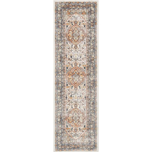 Well Woven Cameo Bohemian Vintage Soft Oriental Medallion Area Rug - image 1 of 4