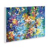 Stupell Industries Colorful Reflections Lake Flowers Wall Plaque Art, 15" x 10" - 2 of 4