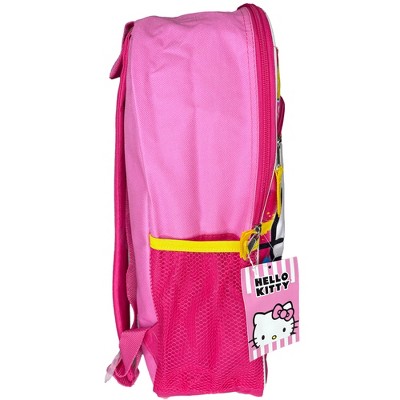 Pink Hello Kitty Good Things Ahead 16" School Backpack with Front & side Pockets - image 3