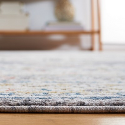 Sierra Gray Hand-knotted Square Area Rug