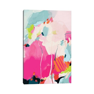 iCanvas Pink Sky II by Ana Rut Bre Canvas Print Wall Art
