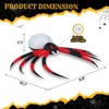 Karl Home 11.8 FT Halloween Inflatables Crawling Spider Outdoor Decorations with Rotating LED Lights - 2 of 4