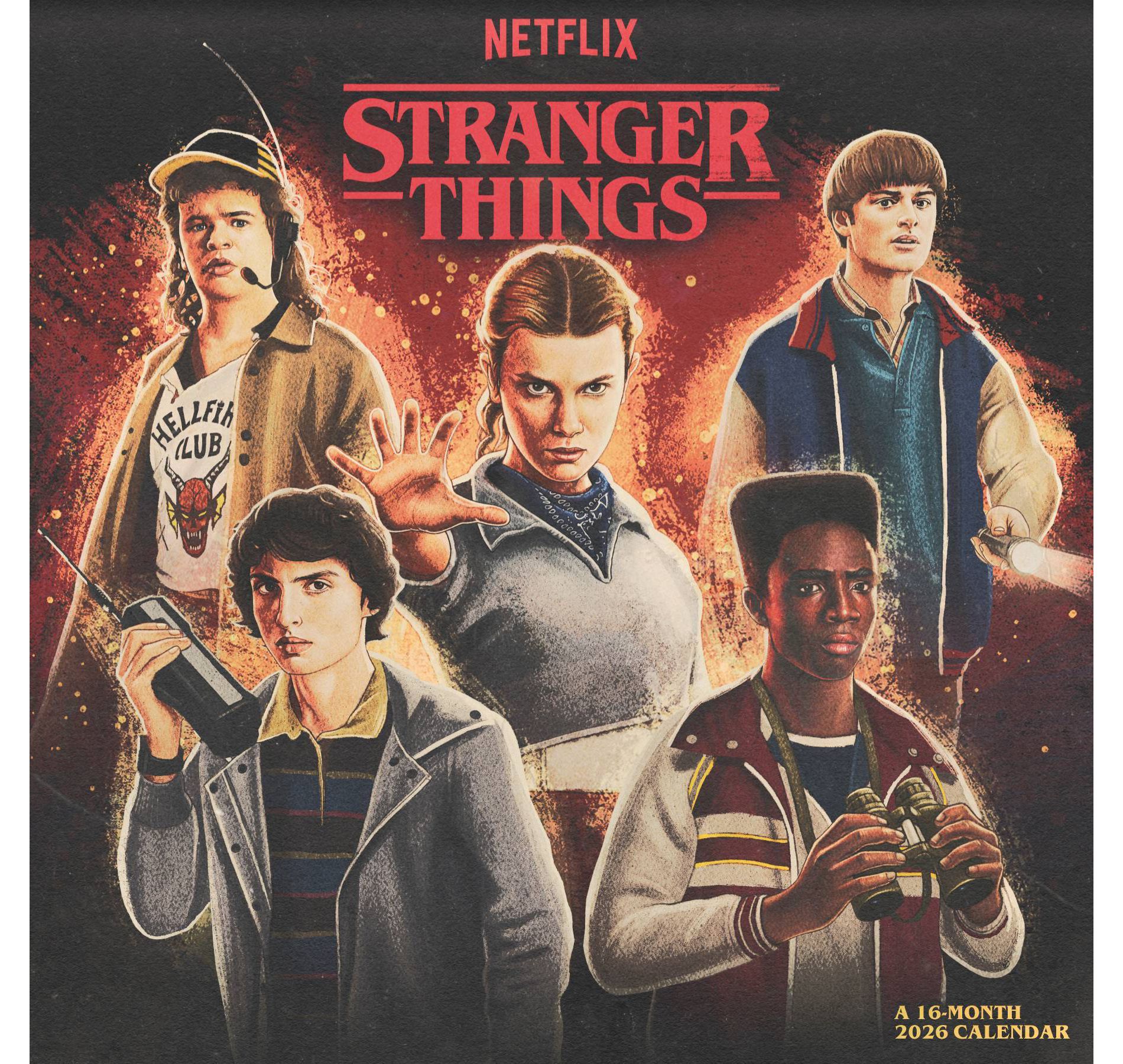DateWorks 12"x12" 2026 Stranger Things Wall Calendar