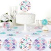 Big Dot of Happiness Mermaid Large Confetti, Mermaids Theme Birthday Party Table Decorations, Giant Circle Confetti - 27 Count - 4 of 4
